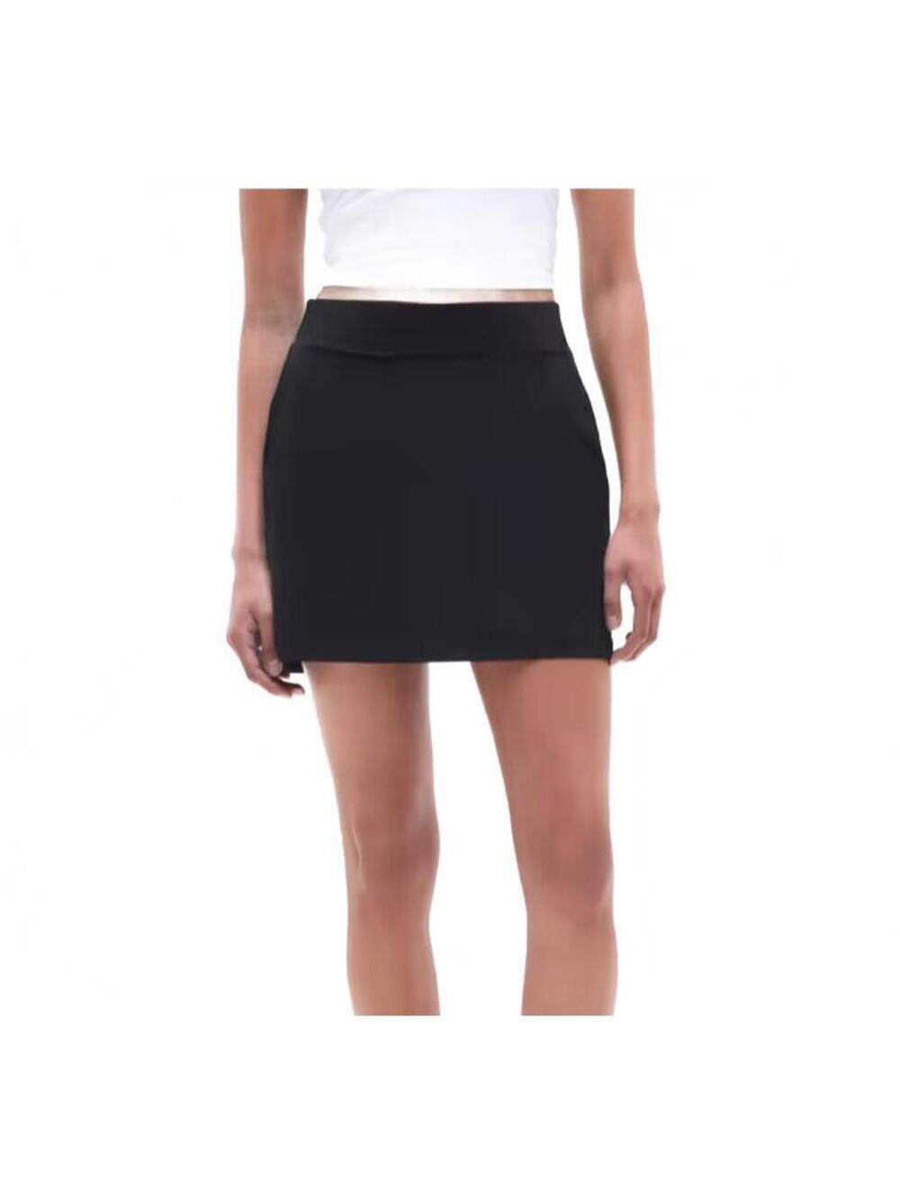 Athleta 14 Black Brooklyn High Rise 15.5" Skort Pocket Sporty Tennis Pickleball